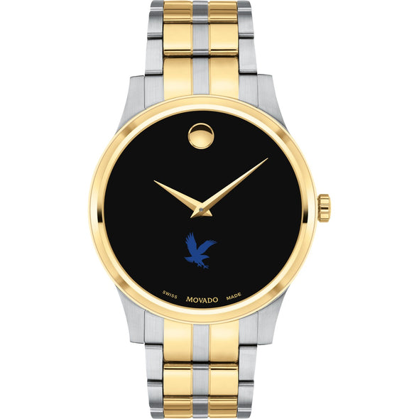 ERAU Men's Movado Collection Two-Tone Watch with Black Dial Shot #2