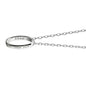ERAU Monica Rich Kosann "Carpe Diem" Poesy Ring Necklace in Silver Shot #3