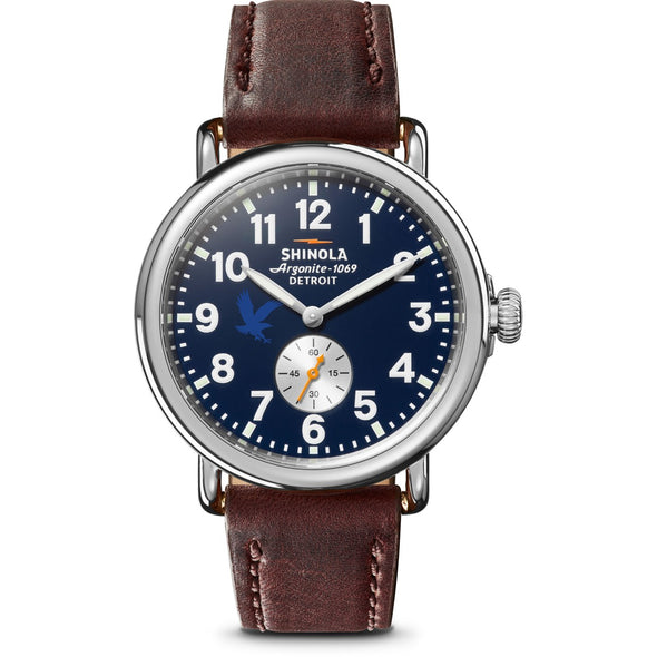 ERAU Shinola Watch, The Runwell 41 mm Midnight Blue Dial Shot #2