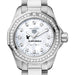ERAU Women's TAG Heuer Steel Aquaracer with Diamond Dial & Bezel