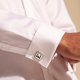 ETSU Cufflinks by John Hardy with 18K Gold Shot #1