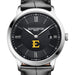 ETSU Men's Baume et Mercier 40mm Classima Quartz Watch with Black Dial & Black Leather Strap