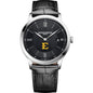 ETSU Men's Baume et Mercier 40mm Classima Quartz Watch with Black Dial & Black Leather Strap Shot #2