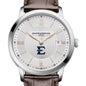 ETSU Men's Baume et Mercier 40mm Classima Quartz Watch with Silver Dial & Dark Brown Leather Strap Shot #1