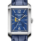 ETSU Men's Baume et Mercier 43X27mm Hampton Automatic Watch with Blue Dial & Blue Leather Strap Shot #1