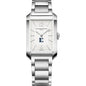 ETSU Men's Baume et Mercier 43X27mm Hampton Watch with Silver Dial & Bracelet Shot #2