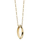 ETSU Monica Rich Kosann Poesy Ring Necklace in Gold Shot #1