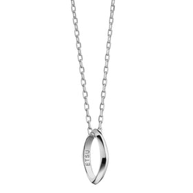 ETSU Monica Rich Kosann Poesy Ring Necklace in Silver Shot #1