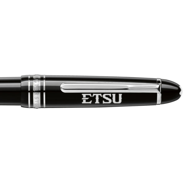 ETSU Montblanc Meisterstück Midsize Platinum-Coated Ballpoint Pen Shot #2