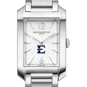 ETSU Women's Baume et Mercier 35X22mm Hampton Watch with Silver Dial & Bracelet Shot #1