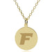 Fairfield 14K Gold Pendant & Chain