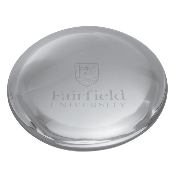 Fairfield Glass Dome Paperweight by Simon Pearce Shot #2
