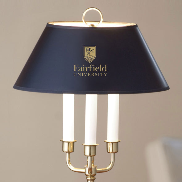 Fairfield Lamp in Brass & Marble Shot #2