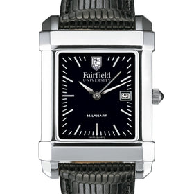 Fairfield Men's Black Quad with Leather Shot #1