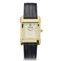 Fairfield Men's Gold Quad with Leather Strap Shot #2
