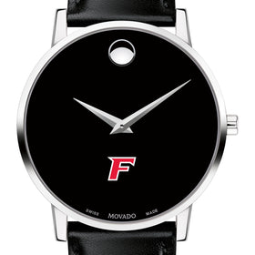Fairfield Men&#39;s Movado Museum with Leather Strap Shot #1