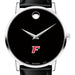 Fairfield Men's Movado Museum with Leather Strap