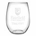 Fairfield Stemless Wine Glasses Made in the USA - Set of 2