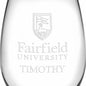 Fairfield Stemless Wine Glasses Made in the USA - Set of 2 Shot #3