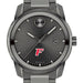 Fairfield University Men's Movado BOLD Gunmetal Grey with Date Window