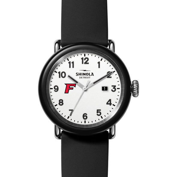 Fairfield University Shinola Watch, The Detrola 43mm White Dial at M.LaHart &amp; Co. Shot #2