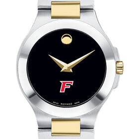 Fairfield Women&#39;s Movado Collection Two-Tone Watch with Black Dial Shot #1