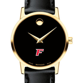Fairfield Women&#39;s Movado Gold Museum Classic Leather Shot #1