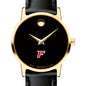 Fairfield Women's Movado Gold Museum Classic Leather Shot #1