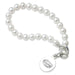 Florida Gators Pearl Bracelet with Sterling Silver Charm