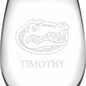 Florida Gators Stemless Wine Glasses Made in the USA - Set of 2 Shot #3