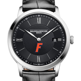 Florida Men's Baume et Mercier 40mm Classima Quartz Watch with Black Dial & Black Leather Strap Shot #1