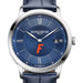 Florida Men's Baume et Mercier 40mm Classima Quartz Watch with Blue Dial & Dark Blue Leather Strap