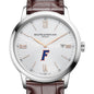 Florida Men's Baume et Mercier 42mm Classima Watch with Silver Dial & Brown Leather Strap Shot #1