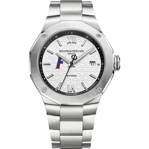 Florida Men's Baume et Mercier 42mm Riviera Watch with White Dial & Bracelet Shot #2