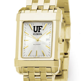 Florida Men's Gold Watch with 2-Tone Dial & Bracelet at M.LaHart & Co. Shot #1