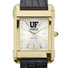 Florida Men's Gold Watch with 2-Tone Dial & Leather Strap at M.LaHart & Co.
