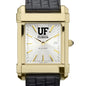 Florida Men's Gold Watch with 2-Tone Dial & Leather Strap at M.LaHart & Co. Shot #1