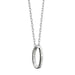 Florida Monica Rich Kosann "Carpe Diem" Poesy Ring Necklace in Silver