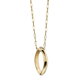 Florida Monica Rich Kosann Poesy Ring Necklace in Gold Shot #1