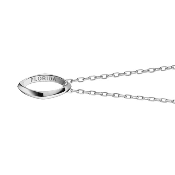 Florida Monica Rich Kosann Poesy Ring Necklace in Silver Shot #3