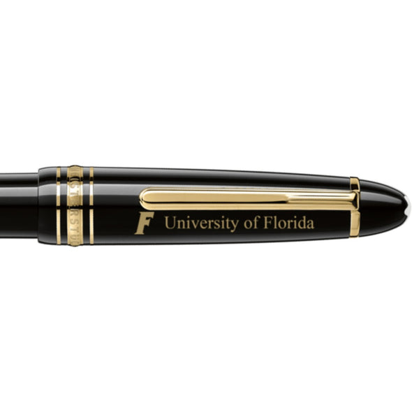 Florida Montblanc Meisterstück Midsize Ballpoint Pen in Gold Shot #2