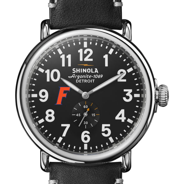 Florida Shinola Watch, The Runwell 47 mm Black Dial Shot #1