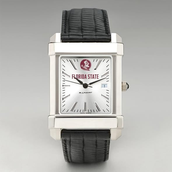 Florida State Men's Collegiate Watch with Leather Strap Shot #2