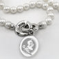 Florida State Pearl Necklace with Sterling Silver Charm Shot #2