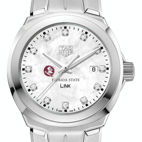 Florida State University TAG Heuer Diamond Dial LINK for Women Shot #1