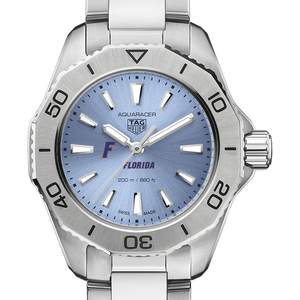 Florida Women&#39;s TAG Heuer Steel Aquaracer with Blue Sunray Dial Shot #1