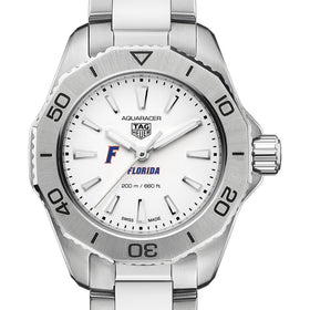Florida Women&#39;s TAG Heuer Steel Aquaracer with Silver Dial Shot #1