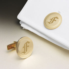 Fordham 14K Gold Cufflinks Shot #1