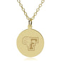 Fordham 14K Gold Pendant & Chain Shot #1