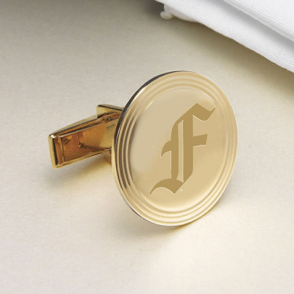 Fordham 18K Gold Cufflinks Shot #2